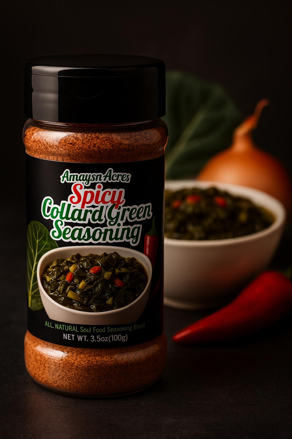 Collard Greens Seasoning — Spicy