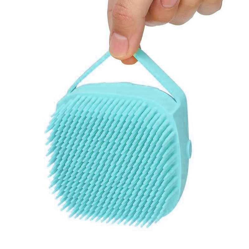 Dog Shampoo Bathing Brush