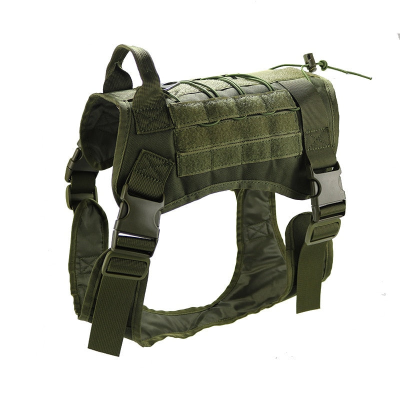 Tactical  Harness and training Leash Set For Dogs