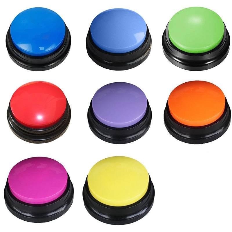 Dog Voice Recording Button Toys