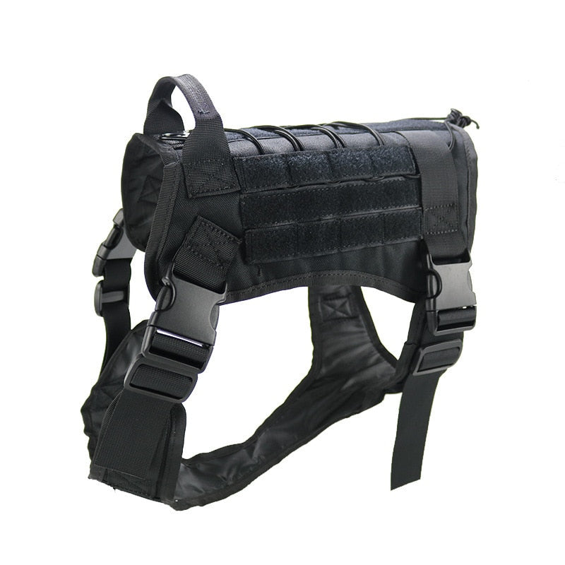 Tactical  Harness and training Leash Set For Dogs