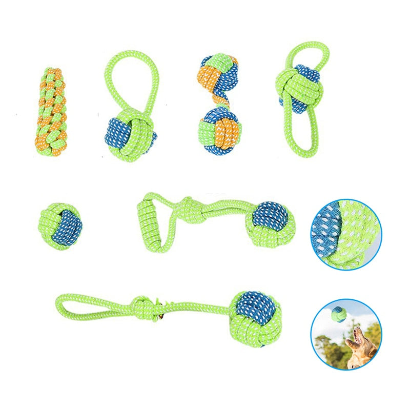 Dog Bite-Resistant Chew Rope Toy